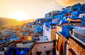 Шавен – город цвета неба