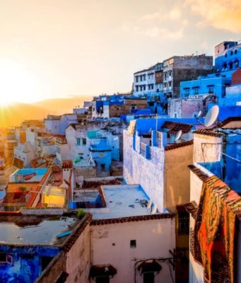 Шавен – город цвета неба