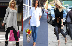 С чем носить тунику?