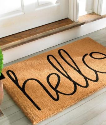 Особенности выбора придверных ковриков