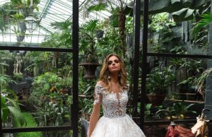 Пышные свадебные платья с кружевом: почувствуй себя принцессой