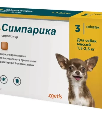 Как Симпарика действует на блох?
