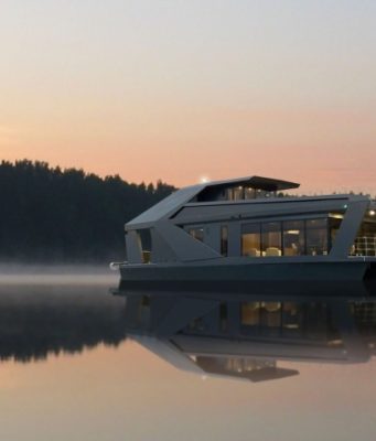 Представлен первый в РФ скоростной дом на воде