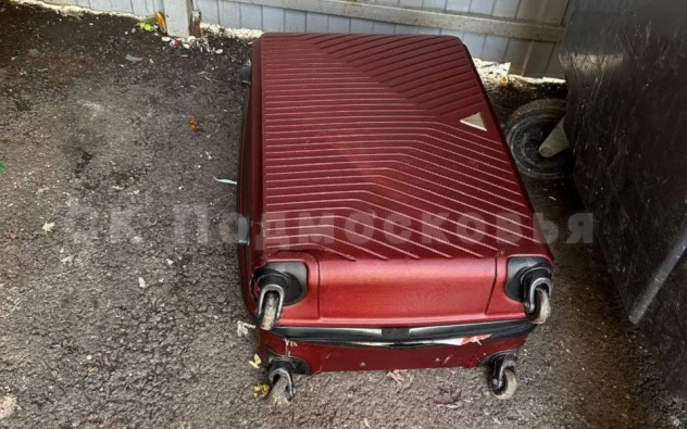 На видео попал момент, как убийца сожительницы в Красногорске вывозит ее тело