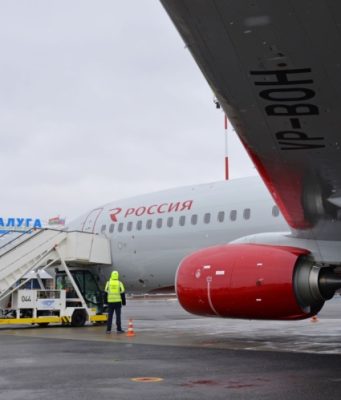 Аэропорт Калуги возобновил работу в штатном режиме