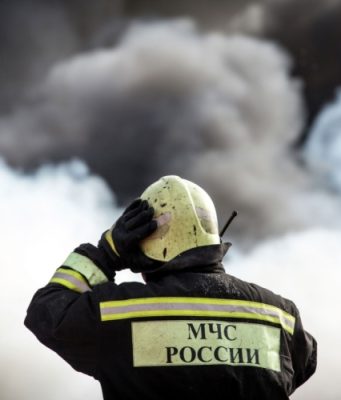 В Абинске из-за падения обломков БПЛА произошел пожар на предприятии